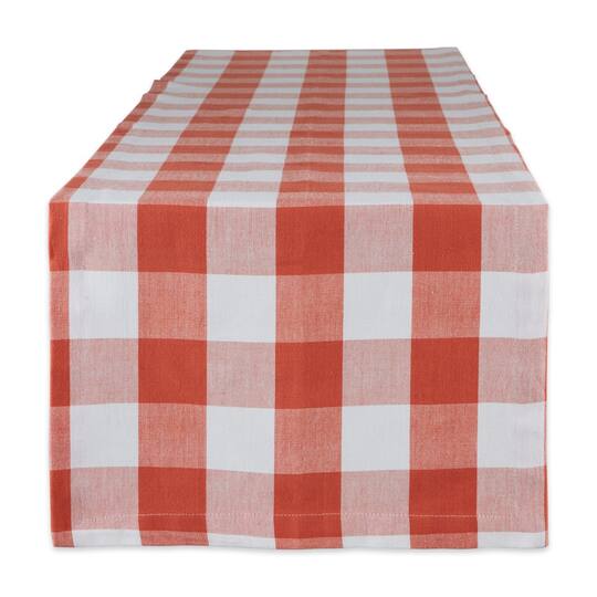 DII® 108" Buffalo Check Table Runner